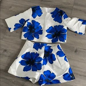 Floral two piece set